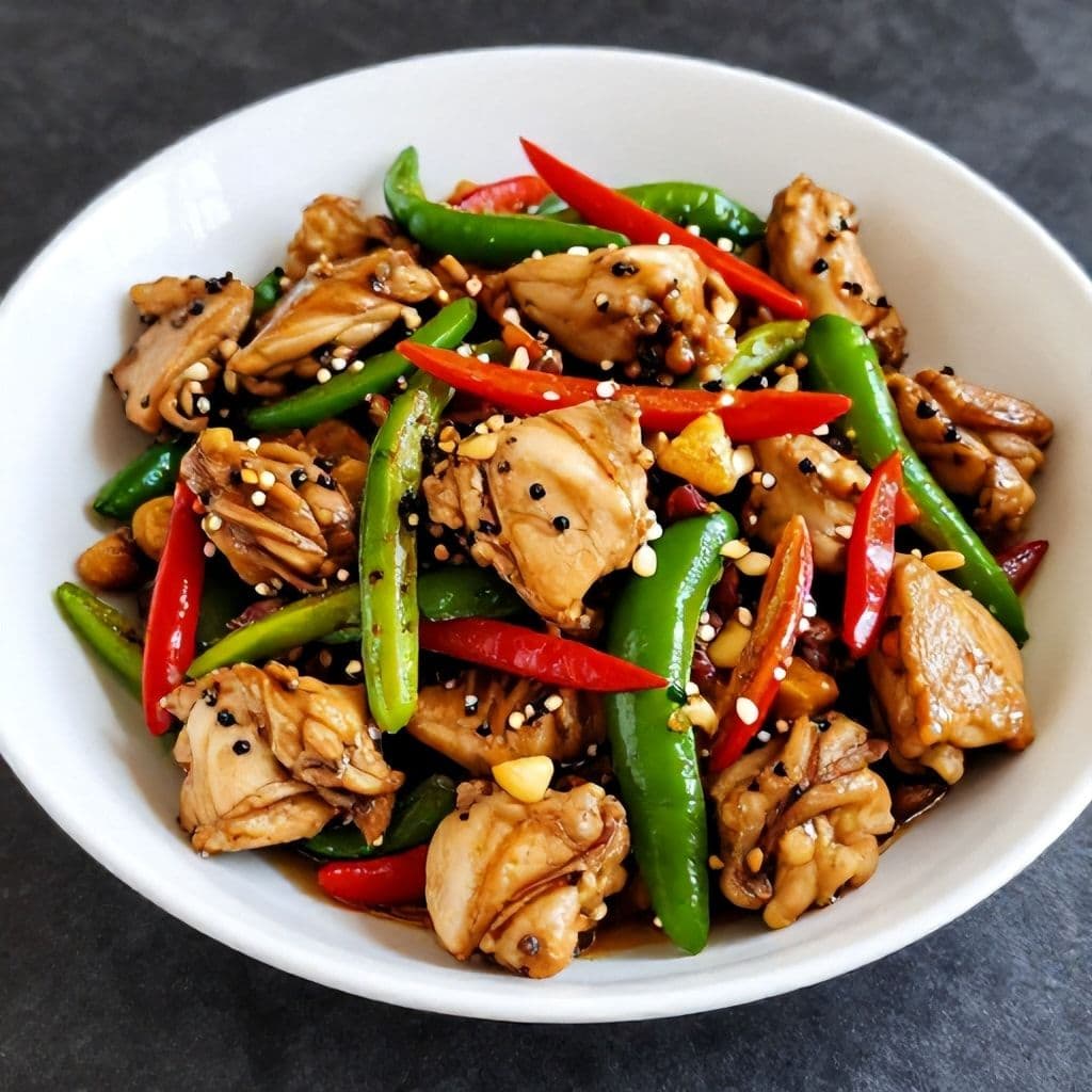 Chicken Veg Garlic Pepper