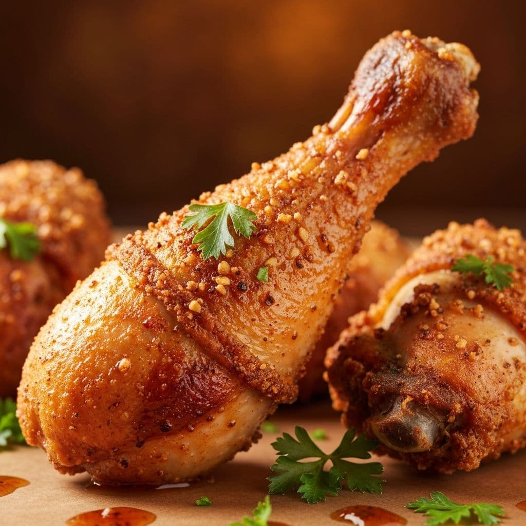 Chicken Drumstick In Garlic Pepper
