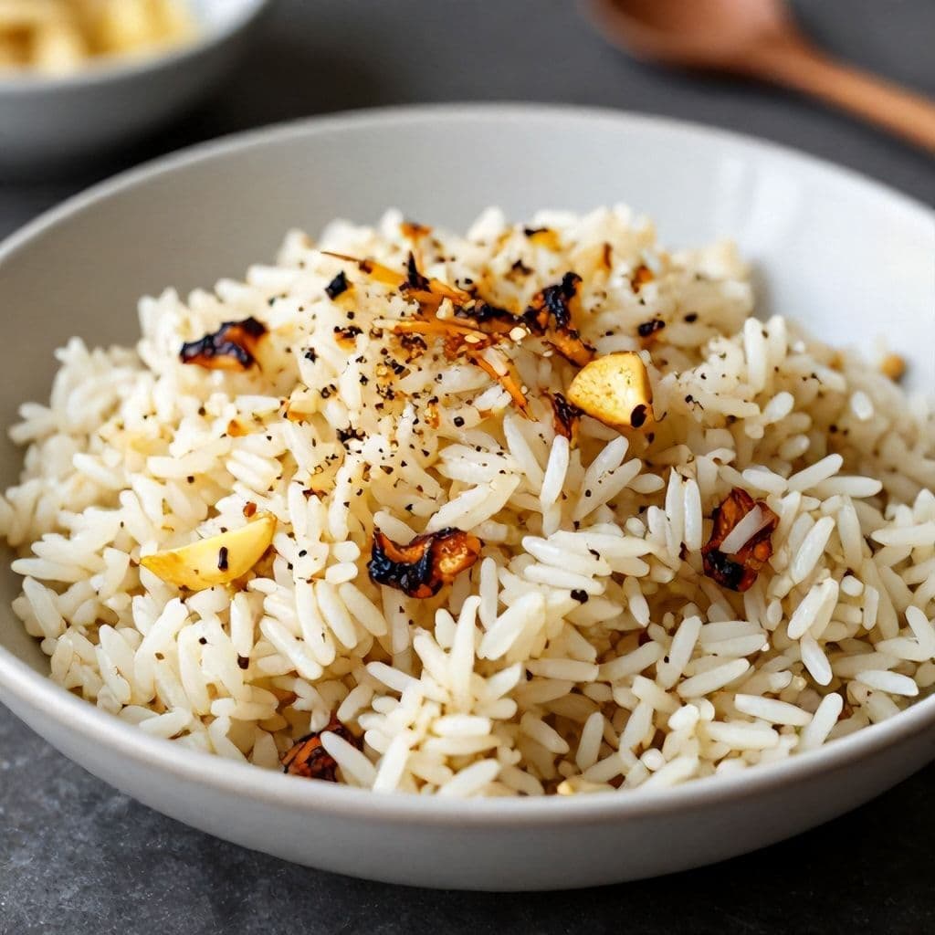 Burnt Garlic Rice