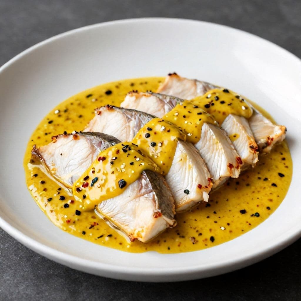 Sliced Fish Chilly Mustard