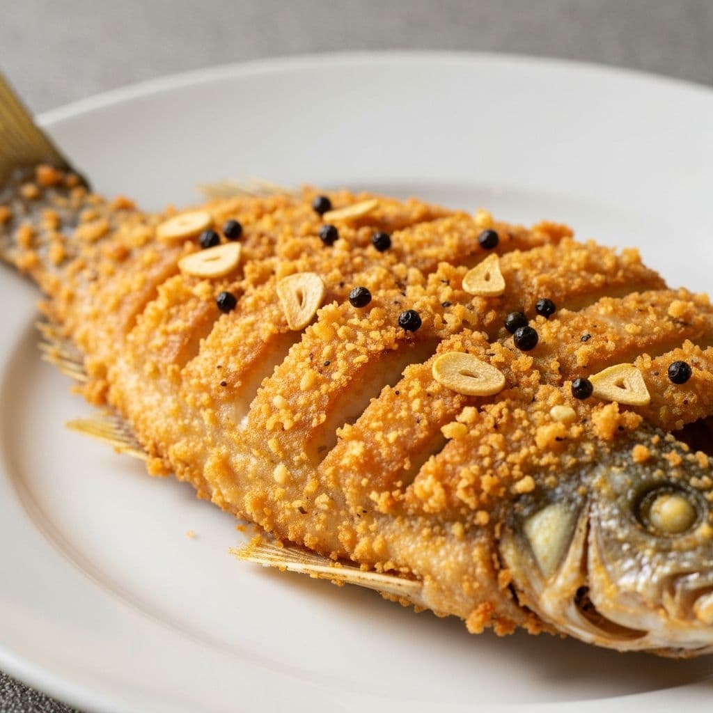 Crispy Fish Garlic Pepper