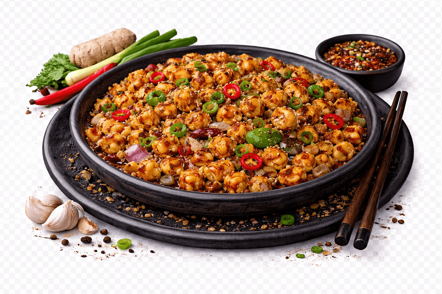 Crispy Chilly American Corn