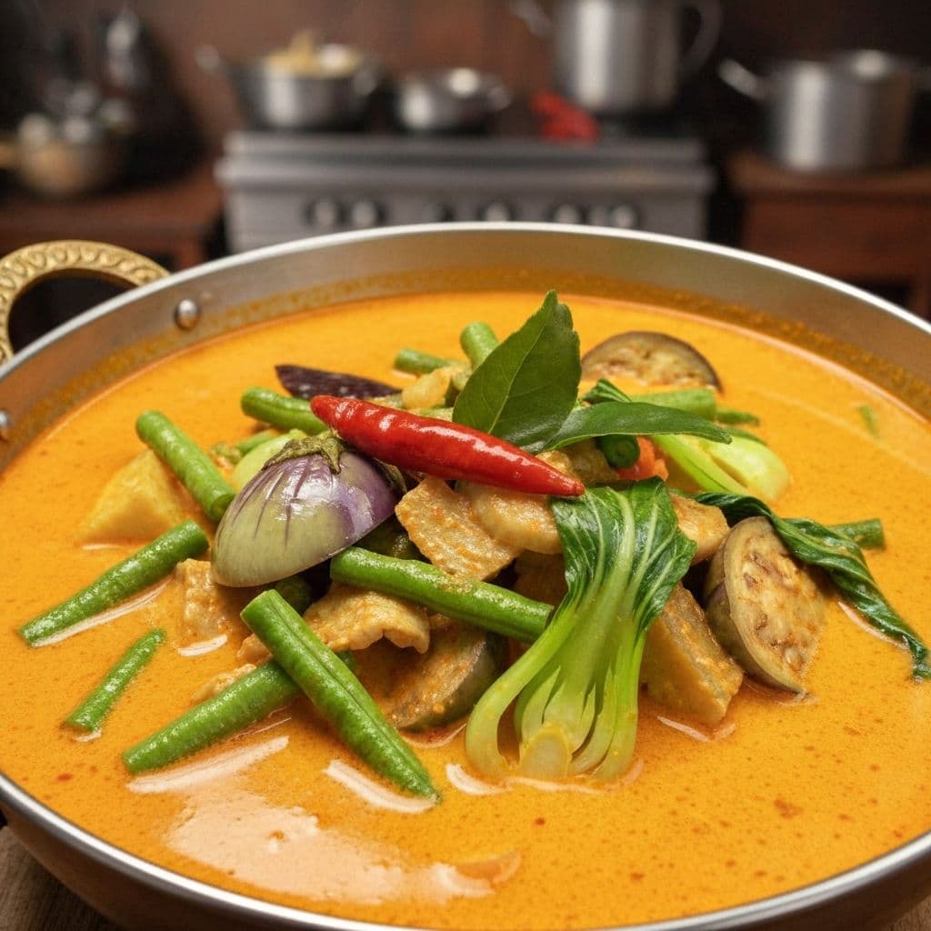 Exotic Veg Thai Curry (Red/Green)