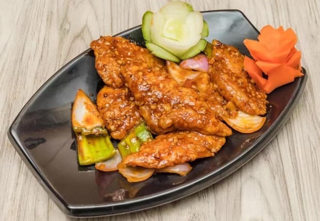 Crispy Szechuan Fish Dry